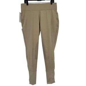 Dover Saddlery womens fleece Tight PantsSize 1X Riding equestrian tan ￼new